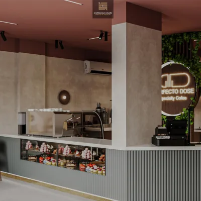Coffee Shop Bakery Interior Designs Decoration Eco-friendly Wood Glass Customizable Size/Color Fast Food Display Counter Factory