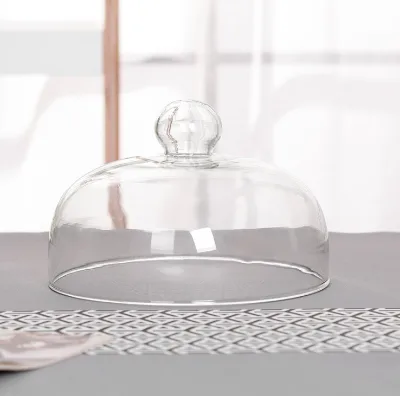 Lead-free Cake Glass Cover Food Cover