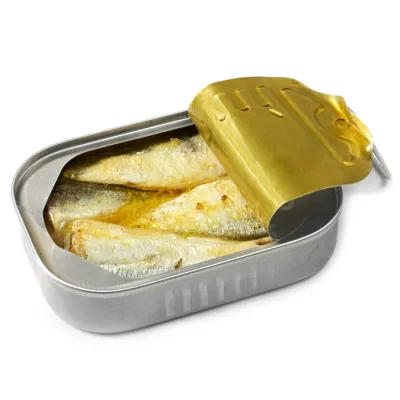 Hot Sale 125g Sardines in Oil - No Preservatives, Easy Open Lid, OEM Service Available