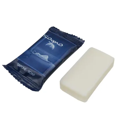 Jabon Mini Soap for Hotels 13.5g Flow Wrap in Sachet Lemon Fragrance Vegan Hydrating Bath Soap