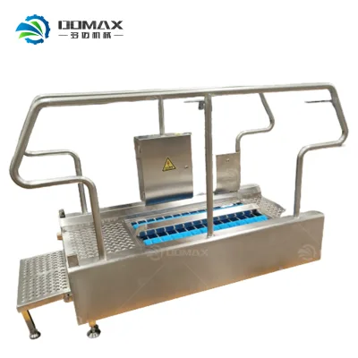 Good Feedback Work Boots Cleaner Continuous Passage Two Way Boot Washer With Cold Water Cleaning