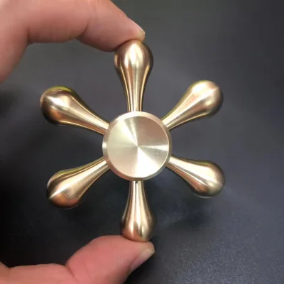 Copper Fidget Spinner Finger Spinner Decompression Toy