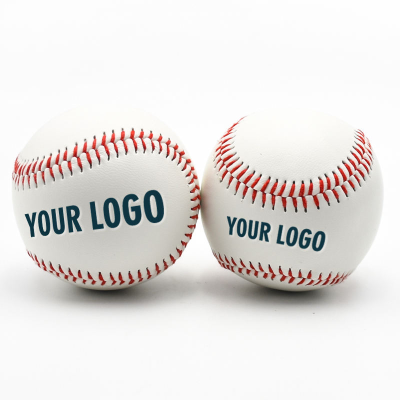 Soft Hard PU Leather Baseball Ball Custom Size 5 Official Professional Baseball