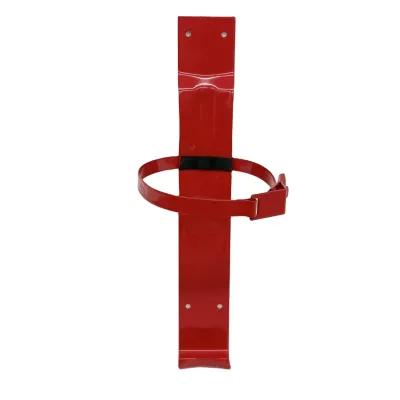 Red Iron Bracket Fire Extinguisher ABC CO2 Hanging Rack Holder Fire Extinguisher Hanging Brackets for Wall