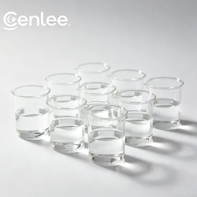 Industrial Grade 1000ml Glass Beaker with Reinforced Rim Spout Laboratory Glassware