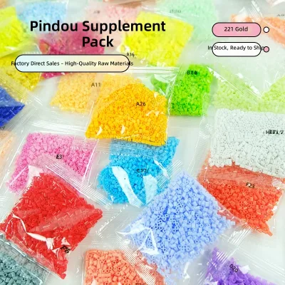 C Series Blue Tone 2.6mm Mini Fuse Beads 29 Colors 250g Refill Pack EVA Melting Beads Children DIY Pixel Handcraft Supplies