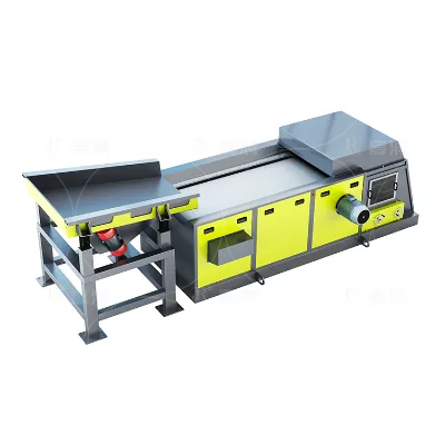 Automatic Visual Window Scrap Copper Wire Sorting Recycle Pcb Machine Eddy Current Magnetic Separator