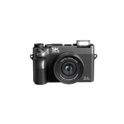 Mirrorless Digital Camera 8MP 5K HD CMOS Dual Front-and-Rear Cameras Beauty Mode 2"-3" Screen Wholesale