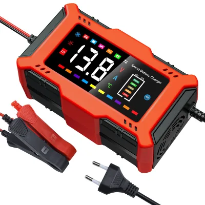 12V6A Lithium Iron Phosphate 14.6V Car Battery Charger Bluetooth Fast Charger with Stereo Function for Motorcycle 12V Charger