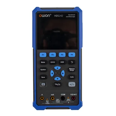 Portable Handheld Oscilloscope 40MHz 250MSa/s Mini Multimeter Oscilloscope OWON HDS242S