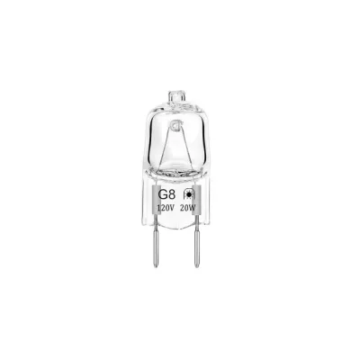 Factory Price 120V JC G8 Halogen Lamp HAL-G8 20W Bulb in Glass Material High Quality 120V 20W Bulb