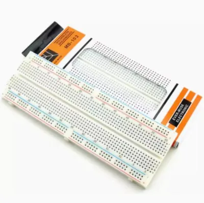 MB-102 Red Blue Line Bread Board 830 Hole Bread Board Experimental Connection Board