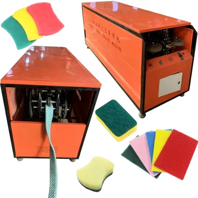 Kitchen Cleaning Sponge Feeding Machine Scourer Cloth Feeding Machines