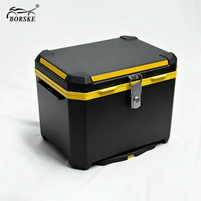 Large Size 57L Waterproof Universal Motorcycle PP Rear Boxes Motorcycle Takeaway Box with Insulation Layer