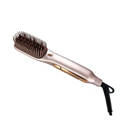 New Treanding Household Lightweight Steam Hair Brushes Steam Heat Comb Hair Straightening Brush with Low Price