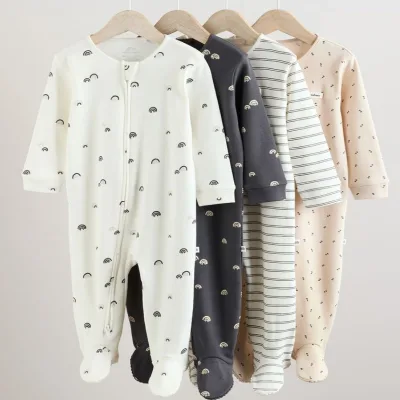 Private Label Eco-Conscious Toddler Clothing Bamboo Fiber Pajamas & Organic Rompers
