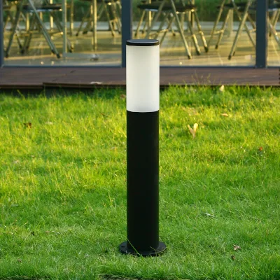 Outdoor Modern New LED Round Lawn Lamp Community Garden Park Lighting Aluminum Waterproof Lights