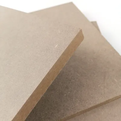 White Melamine Paper Laminated HDF Hardboard Furniture Fibreboards 3mm 5mm 6mm 9mm 12mm 15mm 16mm 18mm for Cabinets & Decoration