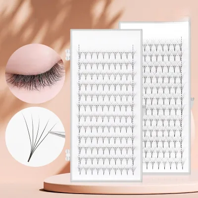C D DD Curl Pre Made Spike Fan Lashes 8mm 9mm 10mm 12mm 15mm 16mm 18mm Fan Eyelash Extension