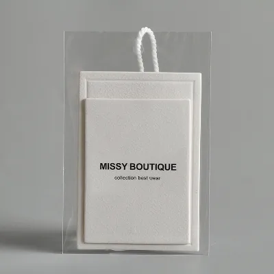 Manufacturer Custom hang Tag with Safety Pin for Clothing Own logo Biodegradable Watch Tags Hangtag