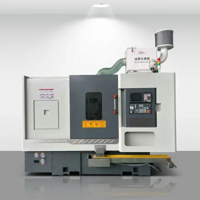 Energy Saving New Design Horizontal Slant Bed Fanuc Lathe Digital 380V 3-Axis Twin Spindle High Precision Multifunctional CE