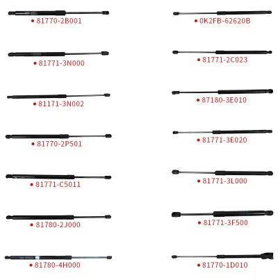 China Wholesale Gas Spring Struts Suitable for Hyundai Kia Korean Car Tailgate Gas Spring