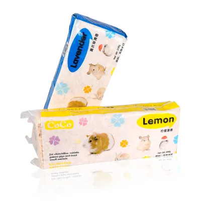 Hamster Scented Poplar Sawdust Environmentally Friendly Compressed Sawdust Insulation Pad