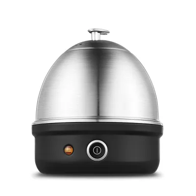 304 Stainless Steel Electric Cooker with One-Touch Operation, ,Auto Shut-Off & Dry Burn Protection Egg Steamer