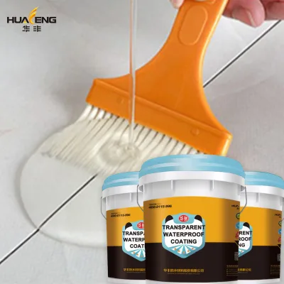 Huafeng Toilet Invisible Sealing Transparent Waterproof Sealer Glue Agent Paint Coating Adhesive Liquid for Walls Homes
