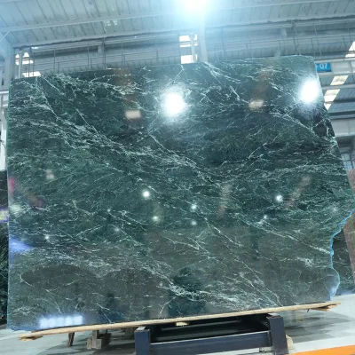 Natural Stone Green Verde Alpi Marble Wall Cladding Tile Customized Project Wholesale Price