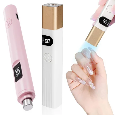Factory Direct Ultra-long Endurance Charging Portable Cordless Rechargeable Wholesale Small Nail Lamp Dryer Handheld Gel Nails