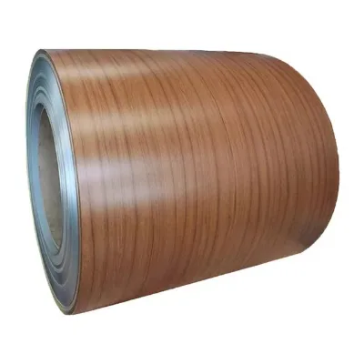 Factory Price  1200mm Woden Color Printed PPGI Woodgrain Steel Coils Corrugated Galvanized Steel Sheets