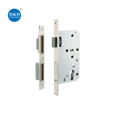 Multi Size Magnetic Mortise Lock Door Lock Body 72/85 Centres Silent Magnet Bolt for Hotel Office