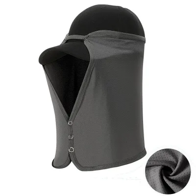 HZO-24098 Outdoor Ice Silk Face Scarf Seamless Headscarf Neck Face Buffs Riding Mask Golf Fishing Cycling UV Women Bandana