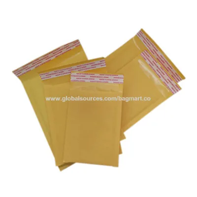 Mailer envelope with pad, Kraft bubble envelope,