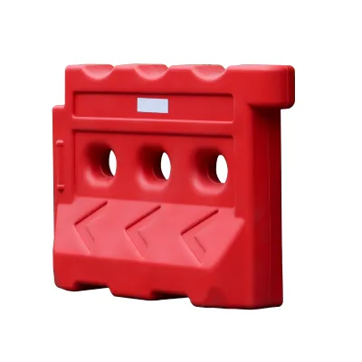 Crash-Resistant Water Filled Plastic Traffic Barrier for Racing Tracks, Construction Sites, and Road Safety