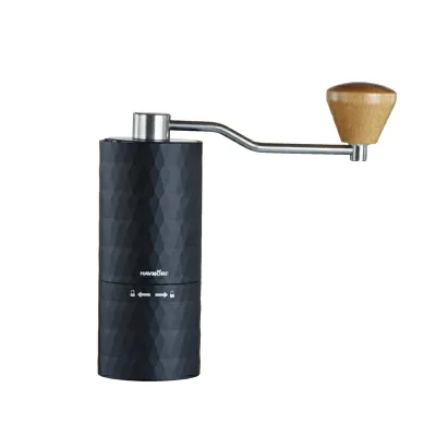 Manual Coffee Grinder SS Conical Burr Adjustable Scale High Quality Six Star Knife Disc Coffee Makers