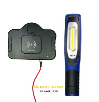 Waterproof Magnetic Work Lamp IP67 10W LED Rechargeable Battery Camping