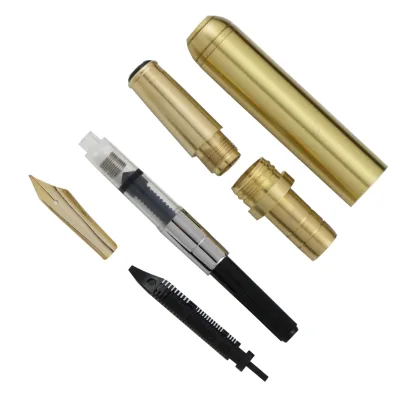 Assembly Kits/Wood Pen Making Parts Caneta Component Fabrication Bolt Action Pen Kit Woodturning  Streamline Pens Kit