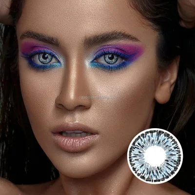High Performance Three-Color Contact Monthly Soft Fashionable Supernaturally Eye Enlarging Moisturizing Natural for Nightclubs