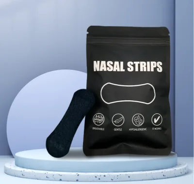 Nasal Strips for Snoring Relief Lavender Scented Pressure-Sensitive Adhesive Breathable Non-Woven Enhanced Oxygen Improved Sleep