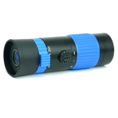 Waterproof Anti-fog 10-30x21 Monocular Available in Black Pink Color Options and Compact 33x106mm Size for All Weather Use