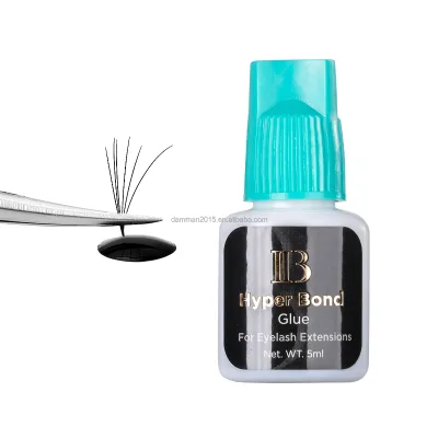 IB Korea 100% Original Glue for Eyelash Extension 0.5s Fast Drying Lasting 6-7 Weeks Black Adhesive IB Hyper Bond Glue Wholesale