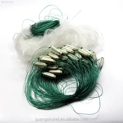 3 Layer Monofilaments Gill Net with Floating Fish Trap Rede De Pesca Nylon Net 25m