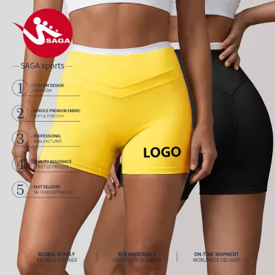 OEM Custom Logo Running Athletic Gym Quick Dry Pilates New Arrival Training Naked Feel Professional Biker Short