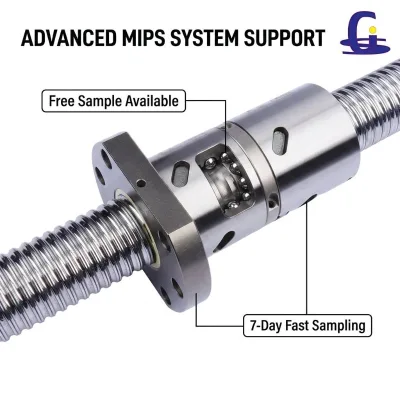 High-quality Ball Screw SFA4010 Ball Nut and Ball Screw Manufacturer Direct