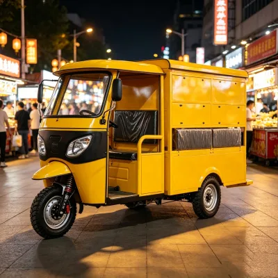 Passenger Cargo Tricycle With Wear Resistant 500-12 Tires Strong Climbing Ability for Mountain and Village Road