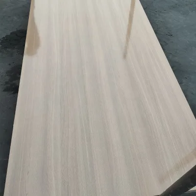 Hot Sale 18mm Fire Retardant Wood Grain Wood Timber Melamine Block Board From Linyi for Kitchen Cabinets