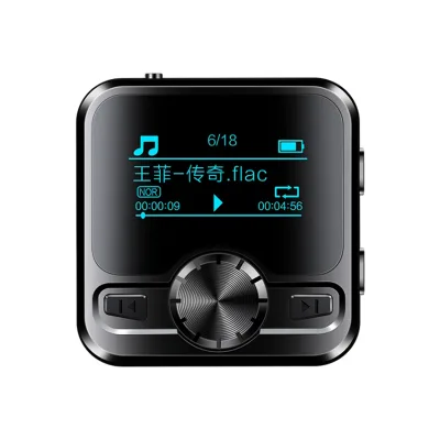 High Fidelity Lossless Sound Small Sports MP3 Player for Running Gym Workout Portable Audio Player