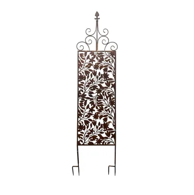 Top Selling Custom Handmade Silhouette Ballet Fairy Garden Decor Stakes UV Printing Iron Material Bronze Garden Stake